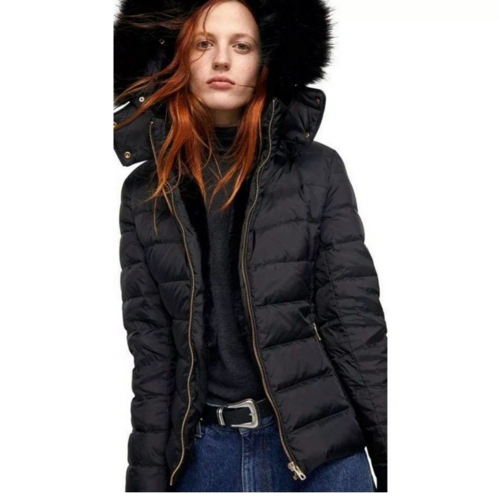 Zara Basic Down Jacket - image 4